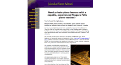 Desktop Screenshot of niagara-piano-teacher.com