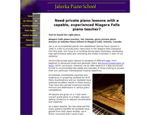 Tablet Screenshot of niagara-piano-teacher.com